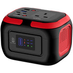 97Wh Portable Power Station Power Bank 26400mAh Battery Pack Fasting Charging 120W AC Outlet with 5 Outputs Power LED Light Battery Bank Supply for Camping RV Emergency Backup