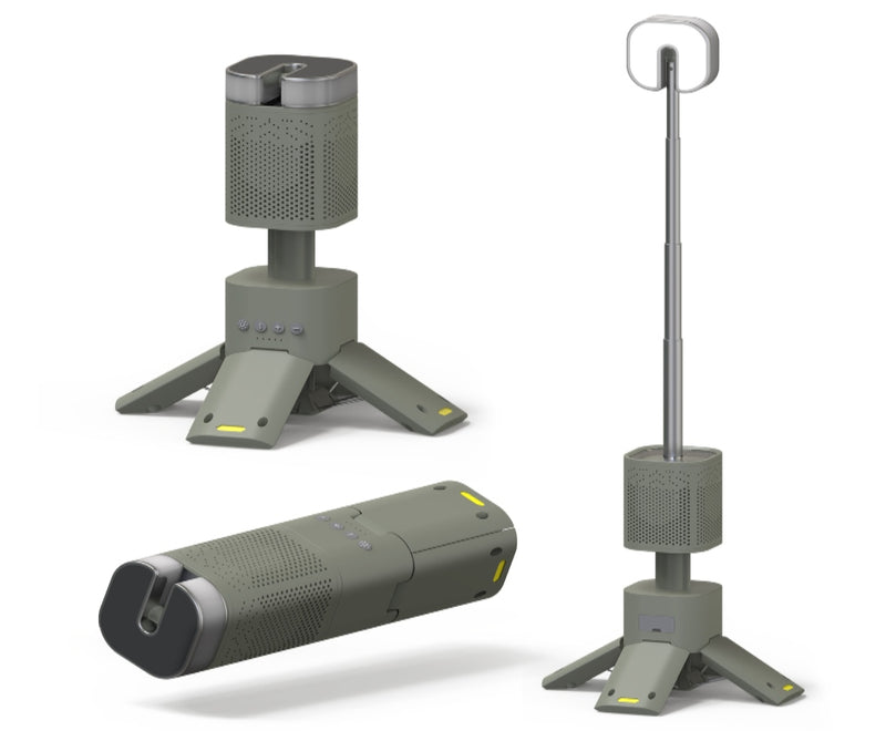 Camping Lantern, 14000mAh Rechargeable Telescopic Camping Lights Built-in Magnetic Stand with Speaker, Portable Waterproof Outdoor LED Flashlight for Emergency, Hiking, Camping, Fishing