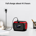 97Wh Portable Power Station Power Bank 26400mAh Battery Pack Fasting Charging 120W AC Outlet with 5 Outputs Power LED Light Battery Bank Supply for Camping RV Emergency Backup