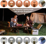 Camping Lantern, 14000mAh Rechargeable Telescopic Camping Lights Built-in Magnetic Stand with Speaker, Portable Waterproof Outdoor LED Flashlight for Emergency, Hiking, Camping, Fishing
