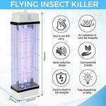 Blue Ocean 40W Mosquito Killer Lamp Fly And Mosquito Zapper And Insect Killer for Bugs and Flying Insects, 3800V UV Dual Tube Light with chain and hook for hanging قاتل البعوض