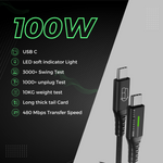 PowerFlow USB-C 100W PD Cable