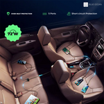 PowerHub Road Trip car charger