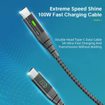 PowerFlow USB-C 100W PD Cable