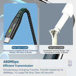 PowerFlow USB-C 60W PD Cable