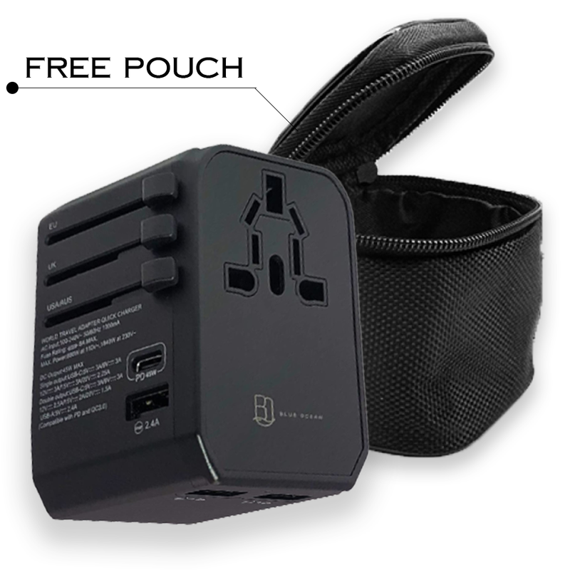 PowerPro Travel Adapter and Charger PD/QC 45W