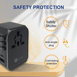 PowerPro Travel Adapter and Charger PD/QC 45W