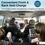 FastCharge Pro 5-Port Car Charger